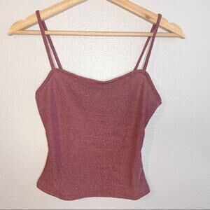Metallic Pink Cami size S